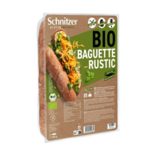 Baguettes RUSTIC sans gluten X2 BIO - SCHNITZER (320g) cpam 1.44e