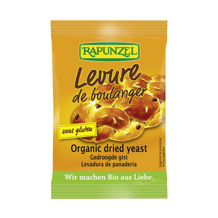 Levure pour pain sans gluten BIO - RAPUNZEL (9g)