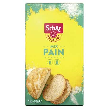Mix-B Pain Schär 1kg - Farine pour Pains Sans Gluten