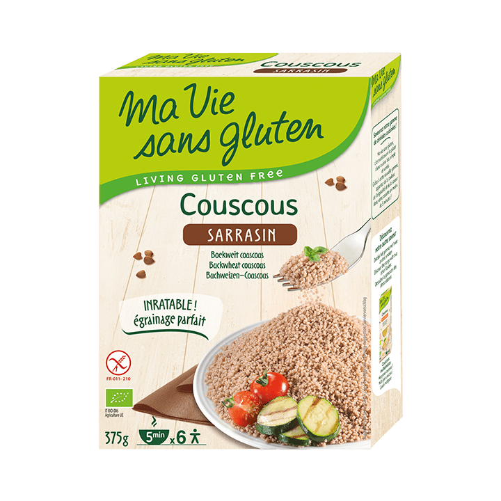 Couscous sarrasin sans gluten BIO - MA-VIE-SG (375g)