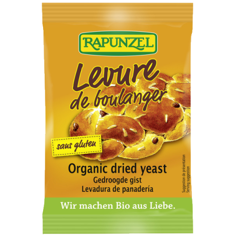 Levure pour pain sans gluten BIO - RAPUNZEL (9g)