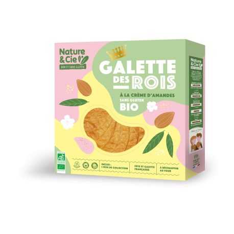 Galette des rois frangipane sans gluten BIO - NATURE-et-CIE (400g) lppr 5.08€