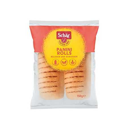 Petits pains sans gluten X2 PANINI-ROLLS - SCHAR (150g) lppr 0.72€