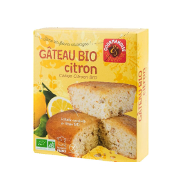 Gâteau citron sans gluten BIO – TERRA-CERES (170g) cpam 2.10e
