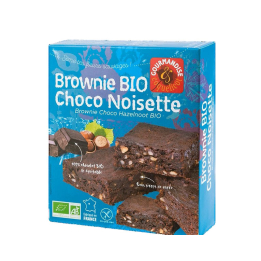 Gâteau choco-noisette sans gluten BIO – TERRA-CERES (170g) cpam 2.10e