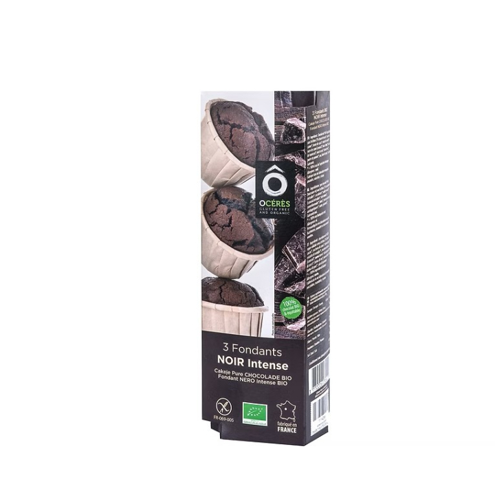 Muffins chocolat sans gluten X3 BIO – TERRA-CERES (165g) cpam 2.10e