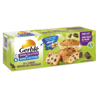 Mini-pépites-choc sans gluten X6 - GERBLE (200g) cpam 2.54e