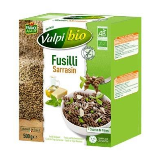 Fusilli sarrasin sans gluten BIO - VALPIBIO (500g) cpam 2.80e
