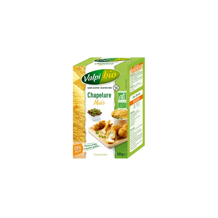 Chapelure maïs sans gluten BIO - VALPIBIO (200g)