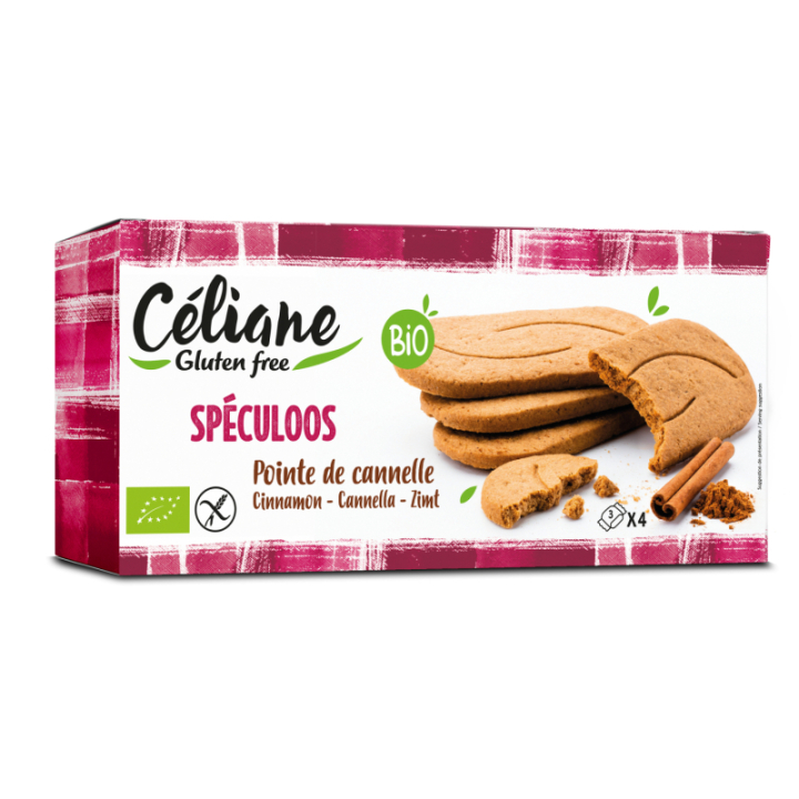 Speculoos sans gluten BIO - CELIANE (120g) cpam 1.46e