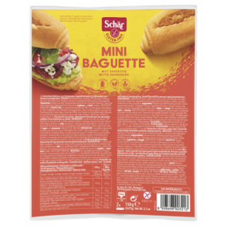 Mini-baguettes sans gluten X2 - SCHAR (150g) cpam 0.72e