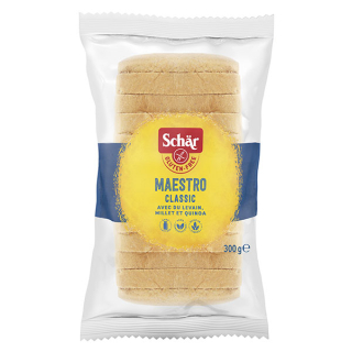 Pain de mie sans gluten MAESTRO CLASSIC - SCHAR (300g) cpam 1.44e