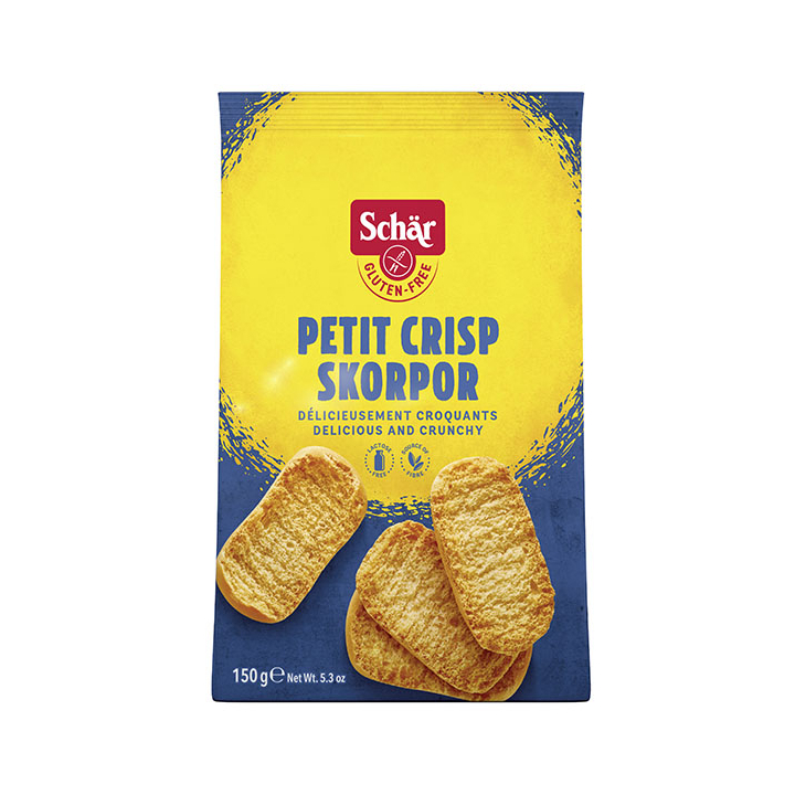 Petits grilles sans gluten CRISP-SCORPOR - SCHAR (150g) cpam 0.72e