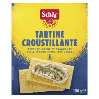 Toasts sans gluten - SCHAR (150g) cpam 0.72e