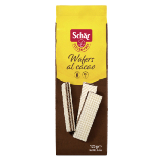 Gaufrettes cacao sans gluten - SCHAR (125g) cpam 1.59e