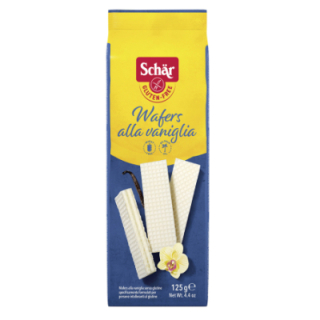 Gaufrettes vanille sans gluten - SCHAR (125g) cpam 1.59e