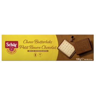 Petit-beurres chocolat sans gluten - SCHAR (130g) cpam 1.59e