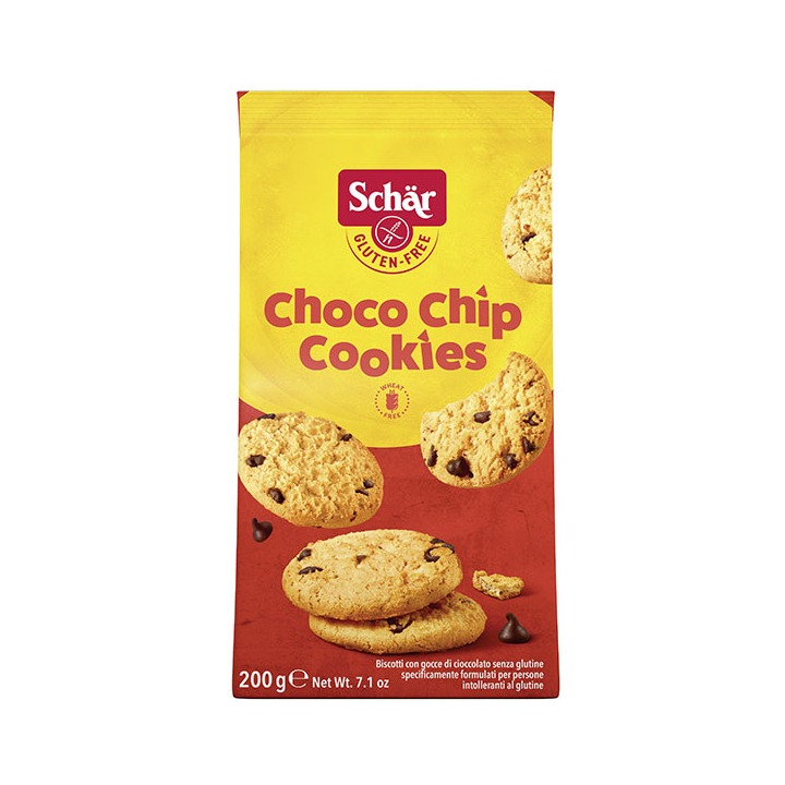 Cookies sans gluten pepites choco - SCHAR (200g) cpam 2.54e