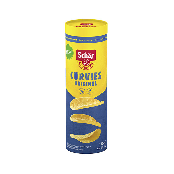 Curvies original sans gluten - SCHAR (170g)