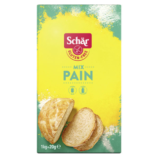 Mix pain-levure sans gluten MIX-B-PANE - SCHAR (1kg) cpam 4.50e